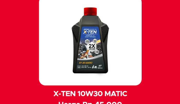 Oli Motor X-TEN 10W30 MATIC