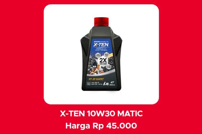 Oli Motor X-TEN 10W30 MATIC