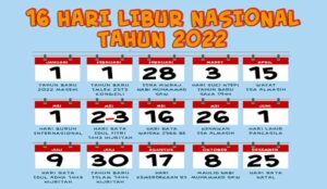Tanggal Merah di Tahun 2022