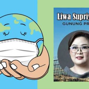 Liwa Supriyanti bersama Gunung Prisma