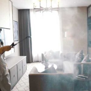 penyemprotan disinfektan