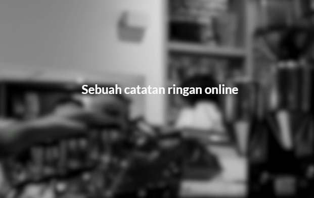 blog kecil ke jaringan
